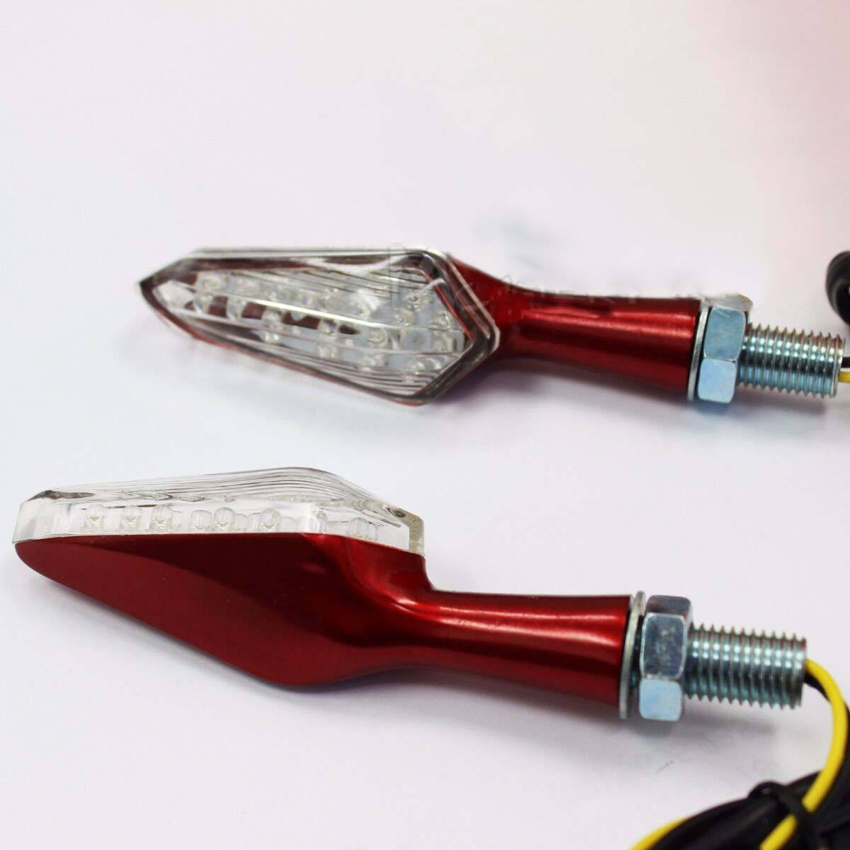 4pcs Motorcycle Indicators LED Red Turn Signal Fits Honda CB1300 CB 1300 R F - TDRMOTO