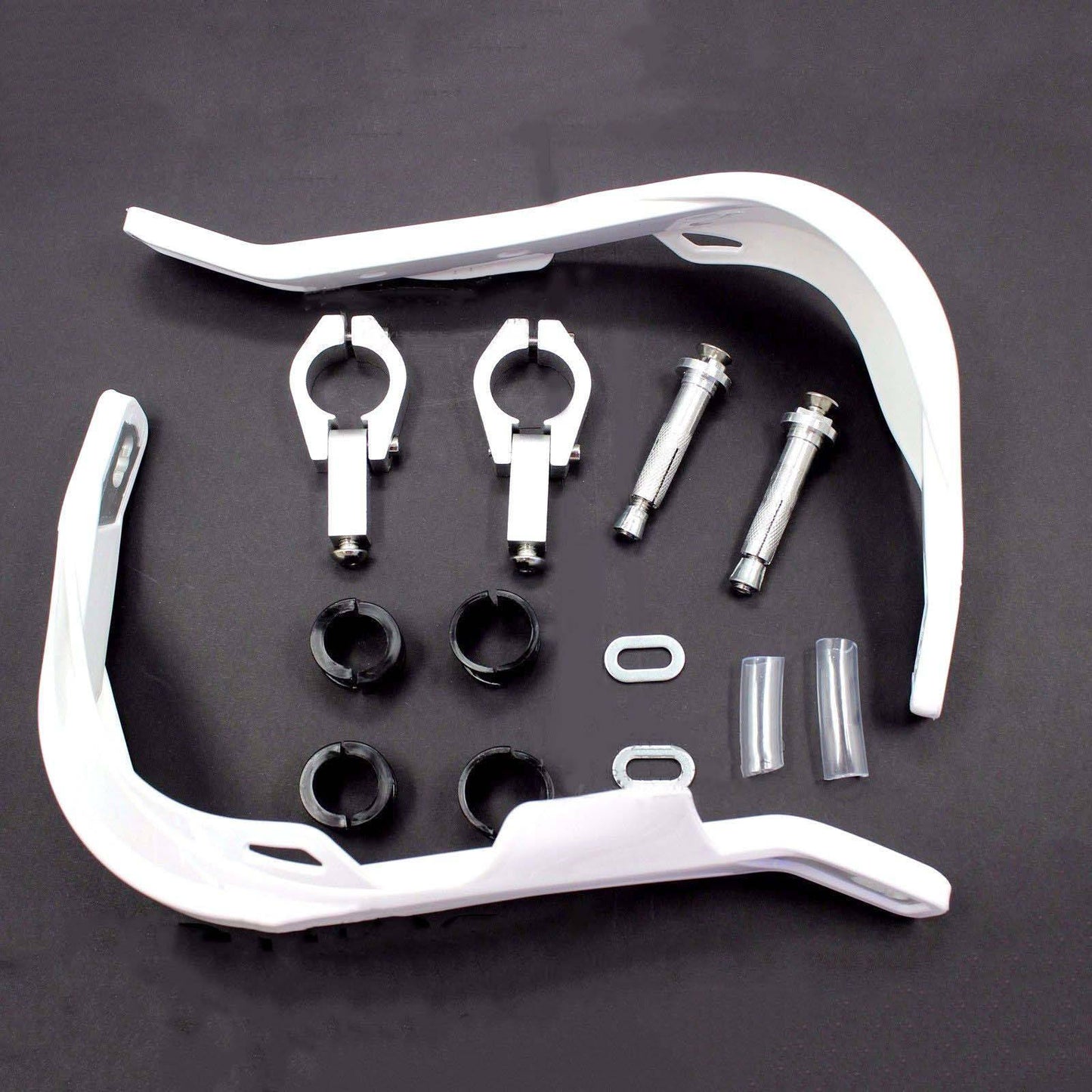 WHITE Motocross Hand Guards Motorcycle Dirt Bike Atv handguards for 22 28mm Bar - TDRMOTO