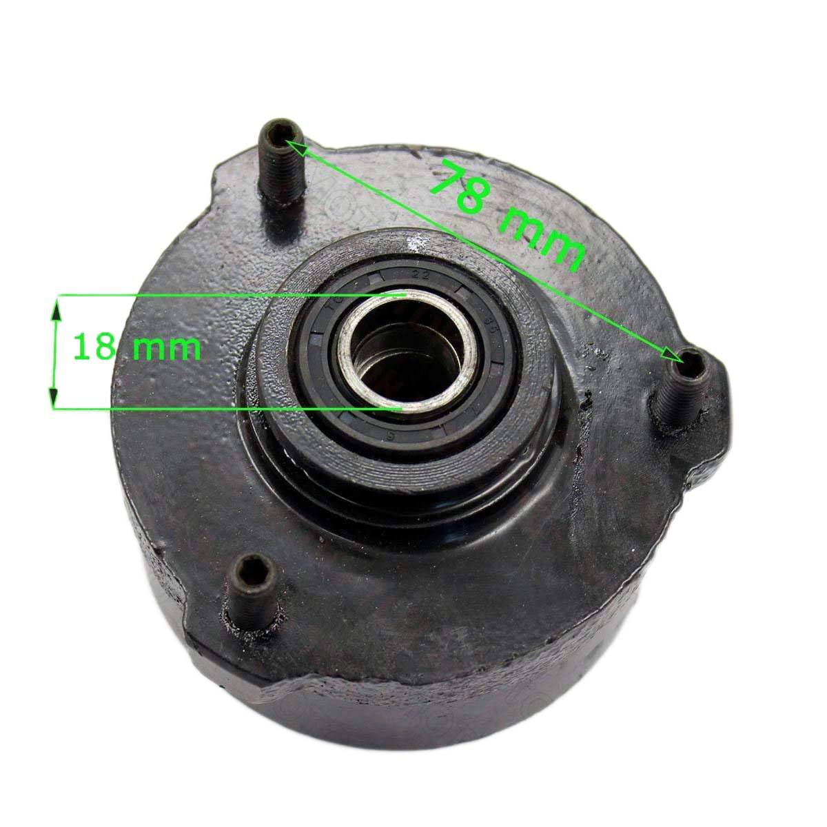 3 Stud Drum Brake Housing Wheel Hub 50cc 110cc 125cc ATV QUAD Bike Gokart Buggy - TDRMOTO