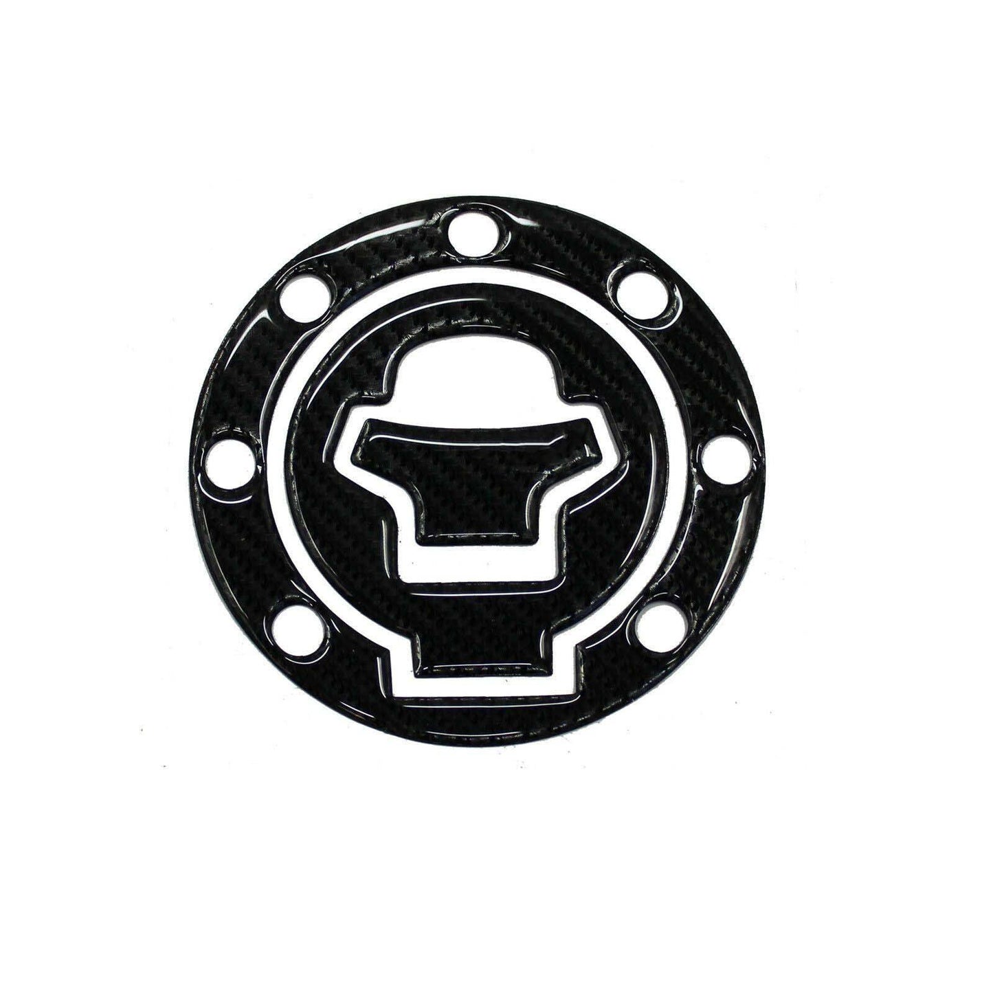 Suzuki GSX-R Carbon-Look Fuel / Gas Cap Pad Tank Cover GSXR 600 750 1000 - TDRMOTO