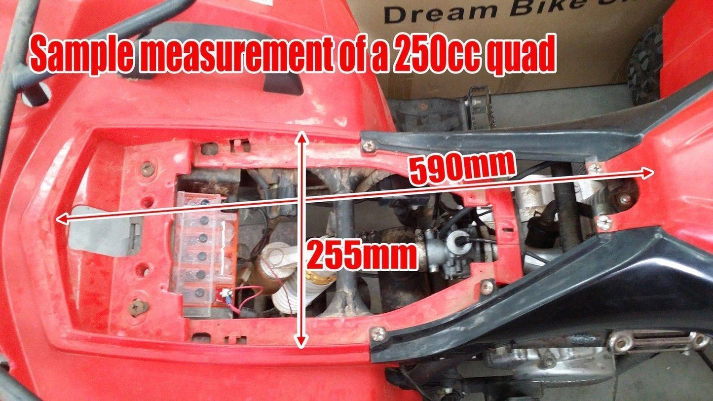 Black Foam Comfortable For ATV Quad Bikes 150cc 200cc 250cc - TDRMOTO