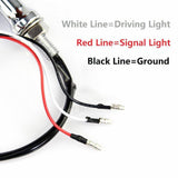 Chrome Metal 20Led Bullet Turn Signal Indicator Harley Sportster Softail Bobber - TDRMOTO