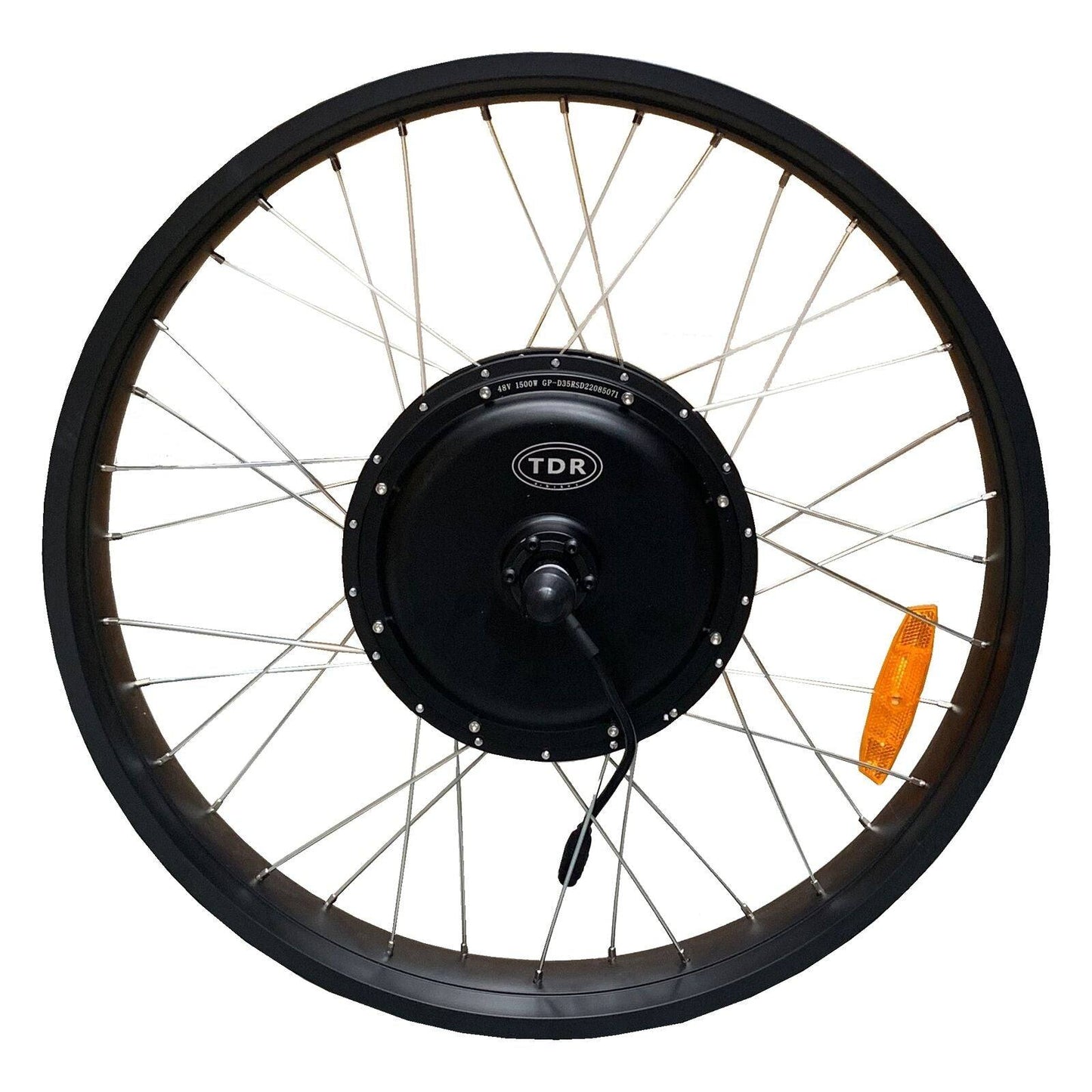 1500W 26" Fat Bike 4.0 Tyre Rear Hub Electric Bike Conversion Kit (Battery & Charger Not Included) - TDRMOTO