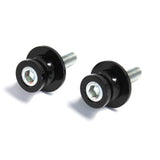6 MM Rear Swingarm Motorcycle Spool Sliders Swing Arm Stand Bobbins BLACK AU - TDRMOTO
