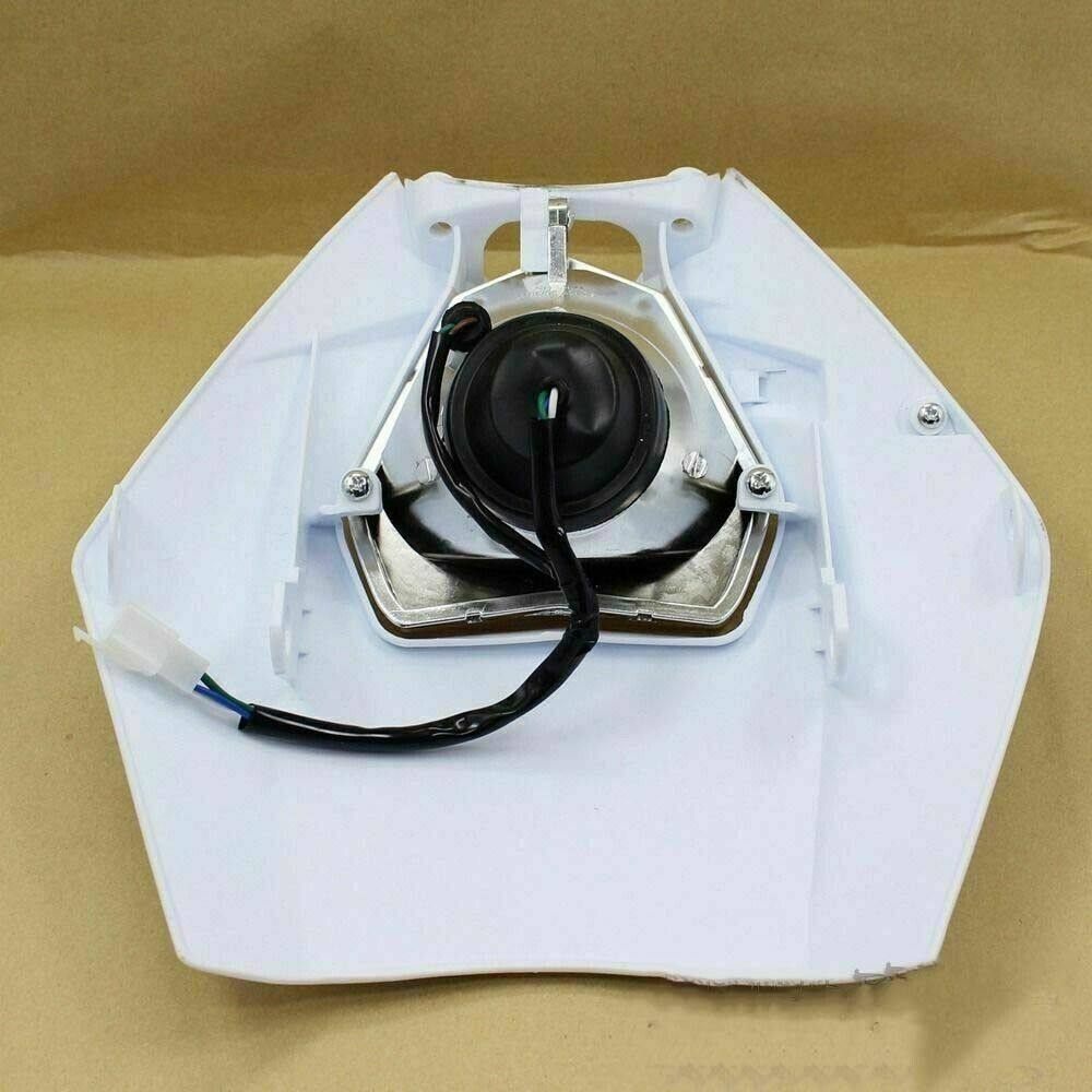 White Rec Reg Head Tail Light kit for Honda CRF150 CRF450X CRF250 Dirt - TDRMOTO