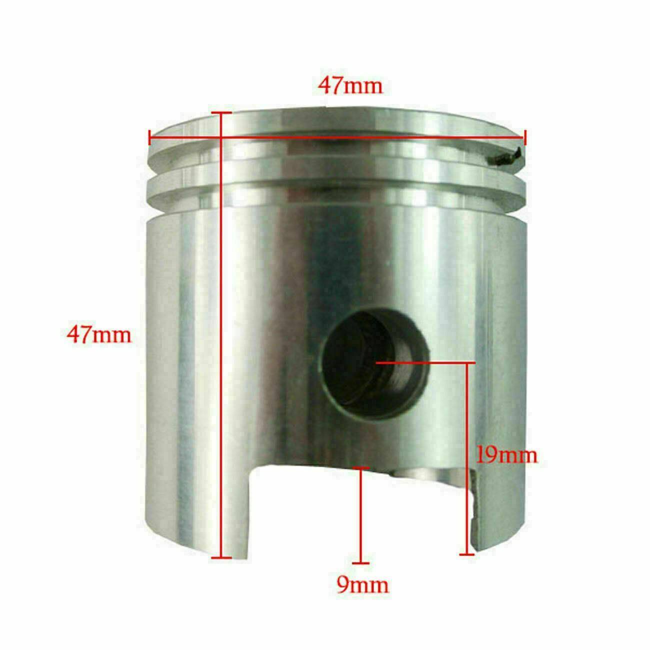 Motorized Bike 80cc Engine Rebuild Kit Cylinder Piston Carburetor Spark Plug New - TDRMOTO