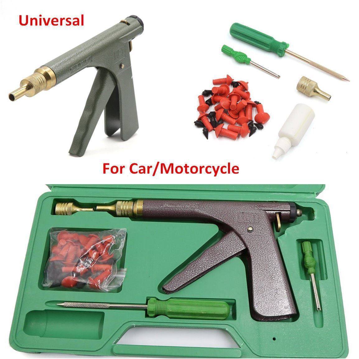 Car Motor Tire Plugger Tubeless Tyre Wheel Repair Kit w/Plug Rubber Plugging - TDRMOTO