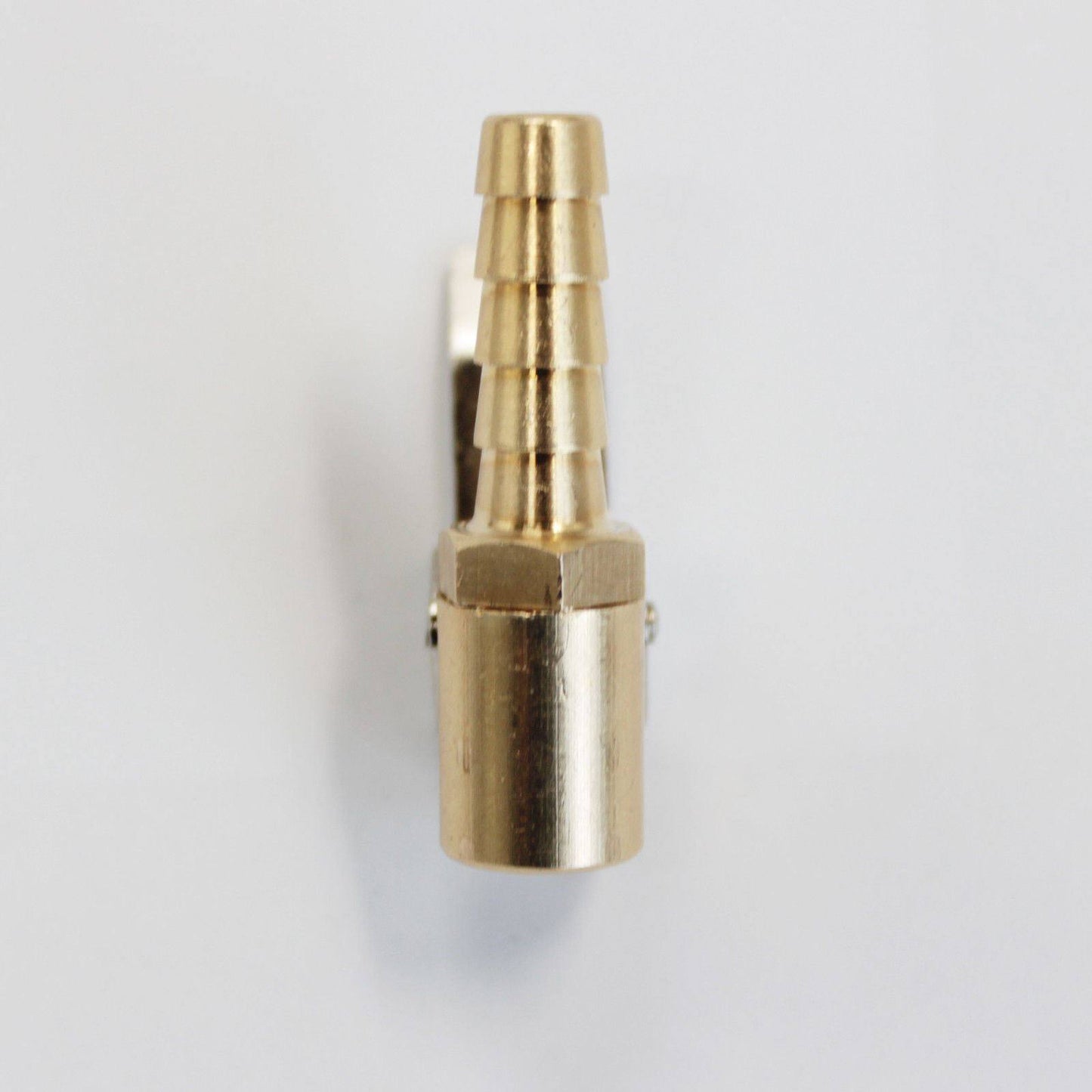 Straight Brass Car Truck Tire Tyre Inflator Valve Connector Clip On Air Chuck - TDRMOTO