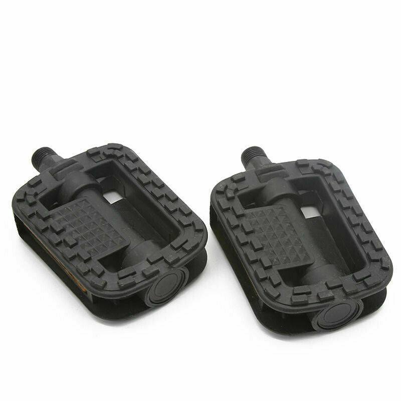 9/16" Bicycle Pedals Foot Pegs for BMX Push Bike Road Bike eBike Flat Platform - TDRMOTO