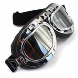 Goggles harley Vintage davison baron aviator flying cafe racer motorcross sport - TDRMOTO