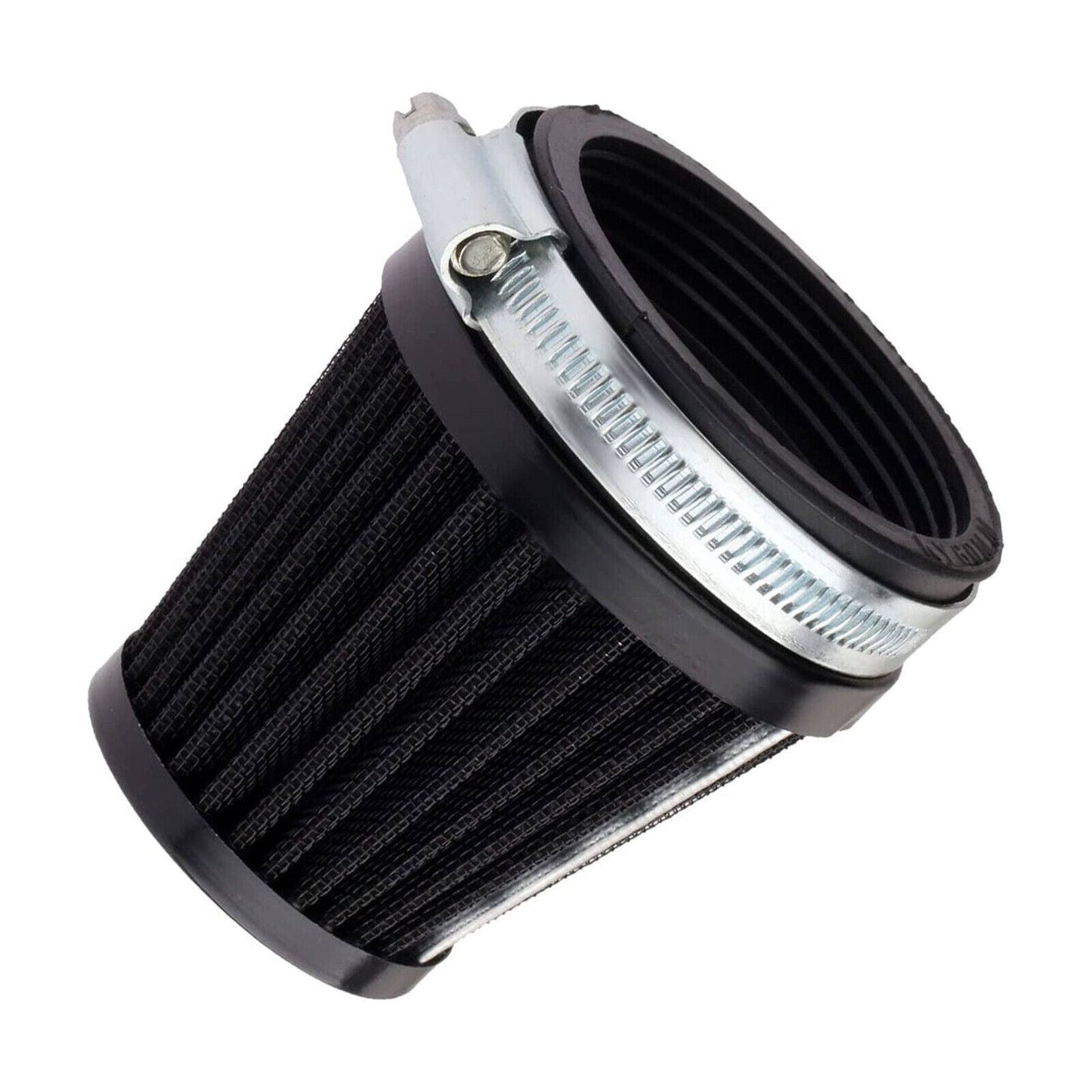 60mm Air Intake Filter Cleaner Pod Washable Black For Harley Motor Scooter ATV - TDRMOTO
