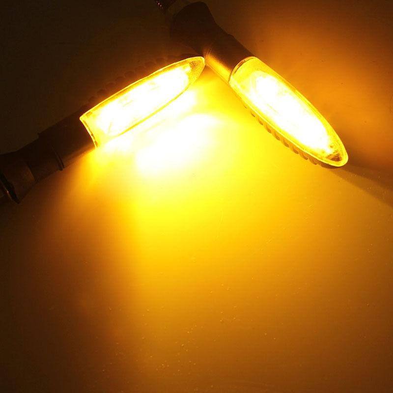 4X LED Turn Signal Indicator Lights Suzuki DR200SE DR350 DR650SE Dual Purpose - TDRMOTO