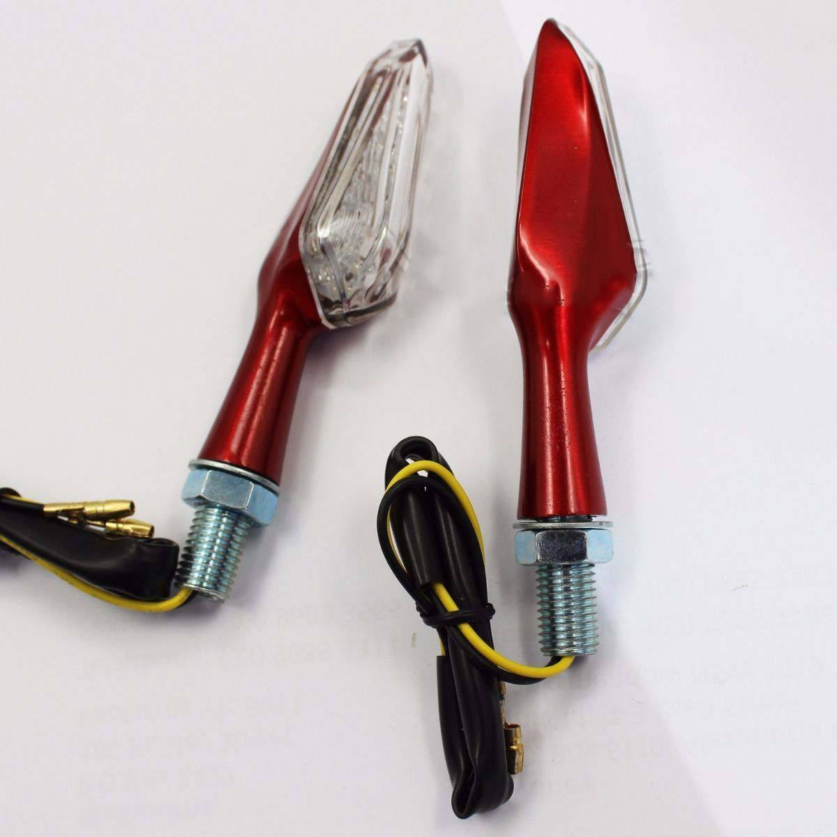 4pcs Motorcycle Indicators LED Red Turn Signal Fits Honda CB1300 CB 1300 R F - TDRMOTO