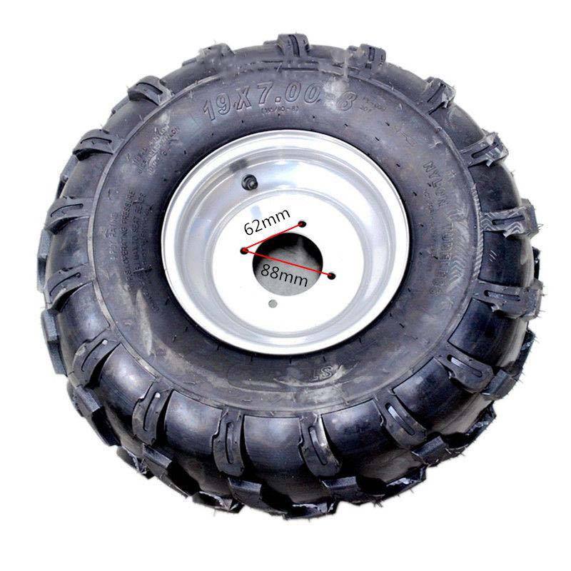 19x7-8" inch Front Wheel(tubeless knobby tyre+rim) ATV Quad Buggy Ride on Mower - TDRMOTO