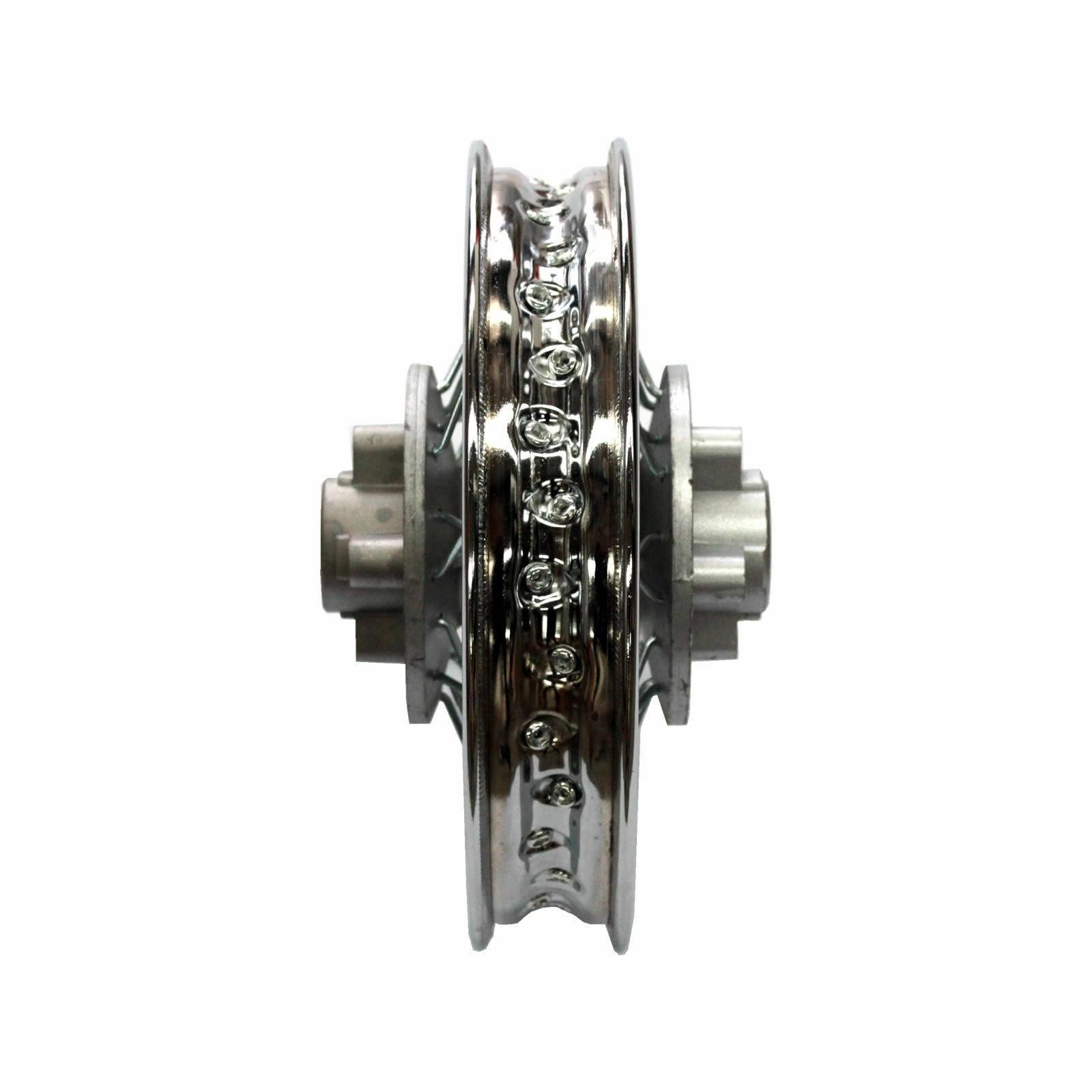 10" 1.4-10 12mm Axle Rear Steel Wheel Rim ATV Quad Pit Dirt Trail Bike - TDRMOTO