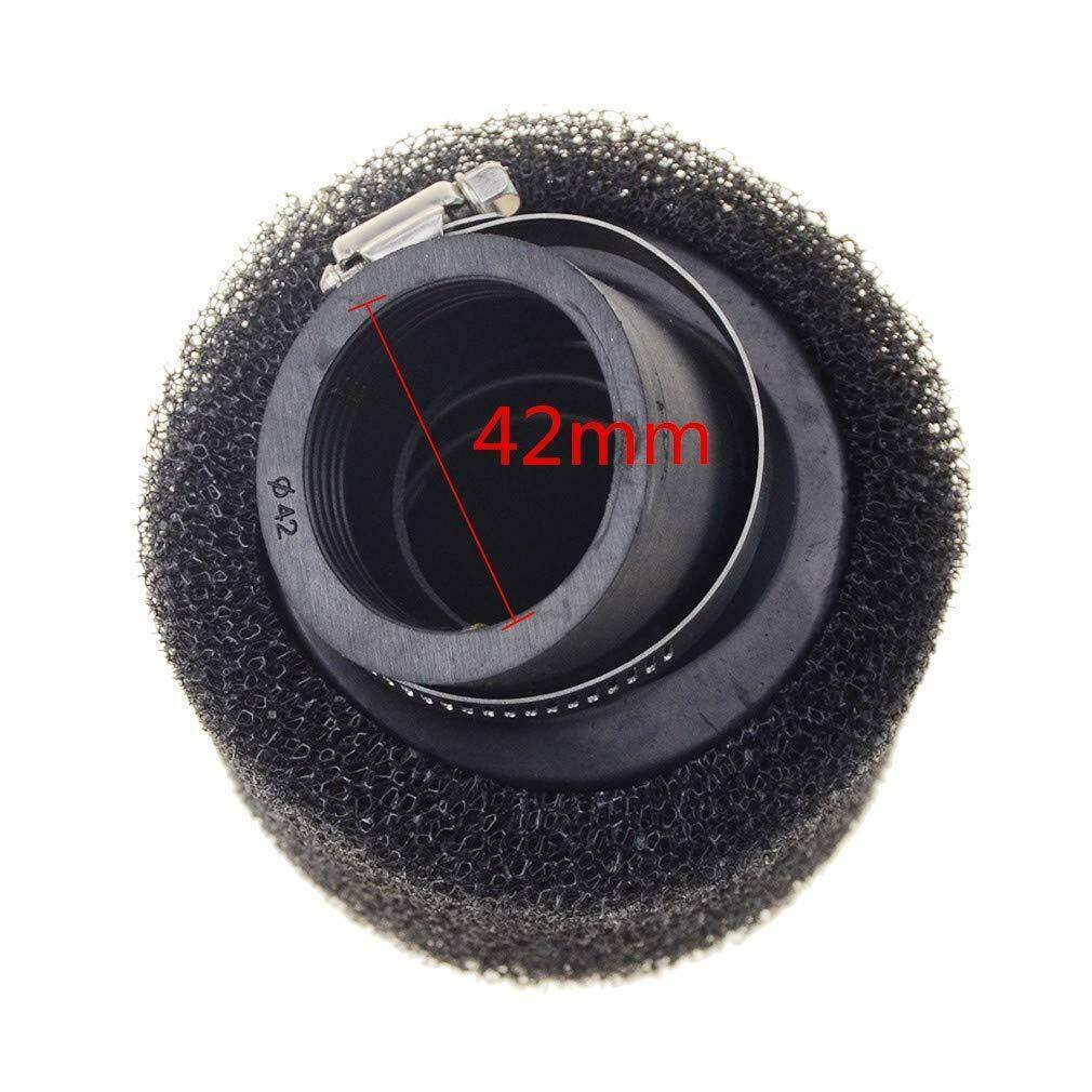 42mm Airfilter Foam Pod Air Filter Dirt Pit Trail Quad Bike ATV Buggy Motorbike - TDRMOTO