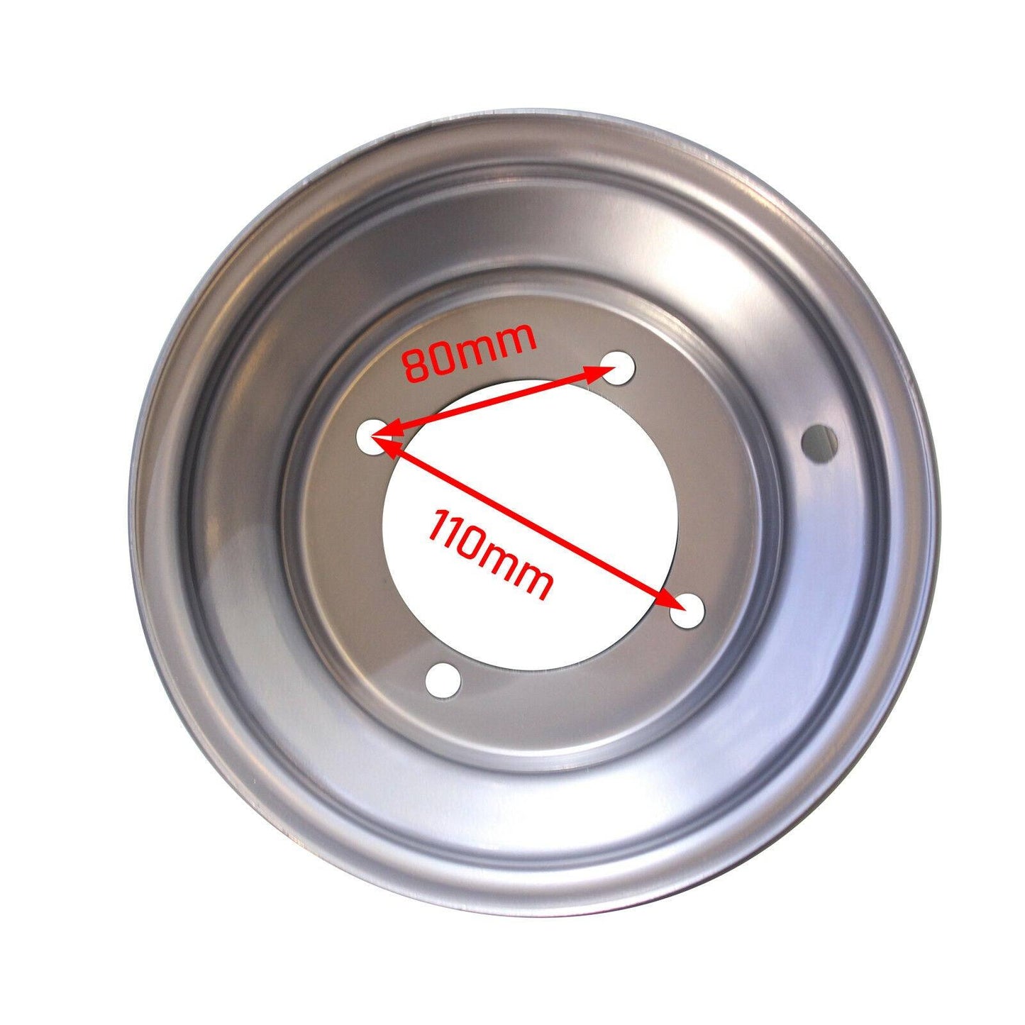 8 inch Rear Rim 4 ATV Quad Bike Dune Buggy Ride on Mowers go Kart Trailer Front - TDRMOTO