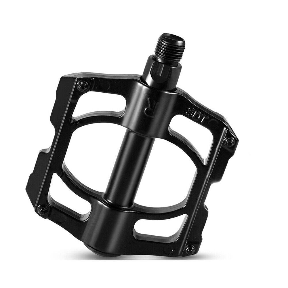 1 Pair Aluminium Alloy MTB Mountain Bike Bicycle Pedals Anti Slip 9/16" - TDRMOTO