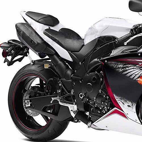 Motorbike Black Rear Pillion Passenger Seat Fit Yamaha YZFR1 YZF R1 09-14 - TDRMOTO