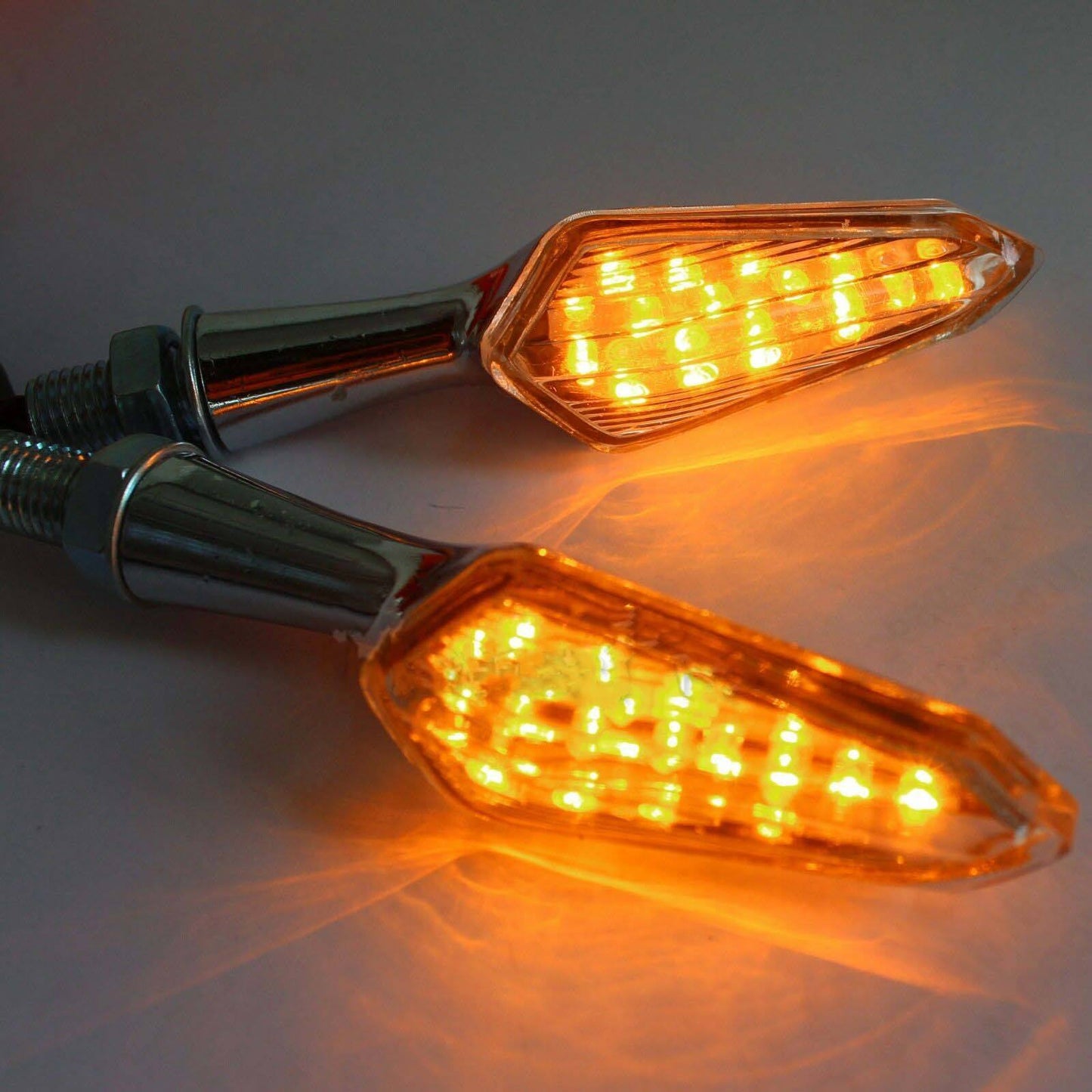 4 x Motorcycle LED Turn Signal Indicator 10mm Universal Fit - TDRMOTO