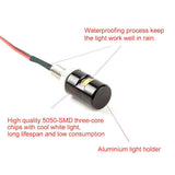 2 x LED License Number Plate Light Screw Bolt Bulbs SMD For Car Motorcycle WHITE - TDRMOTO