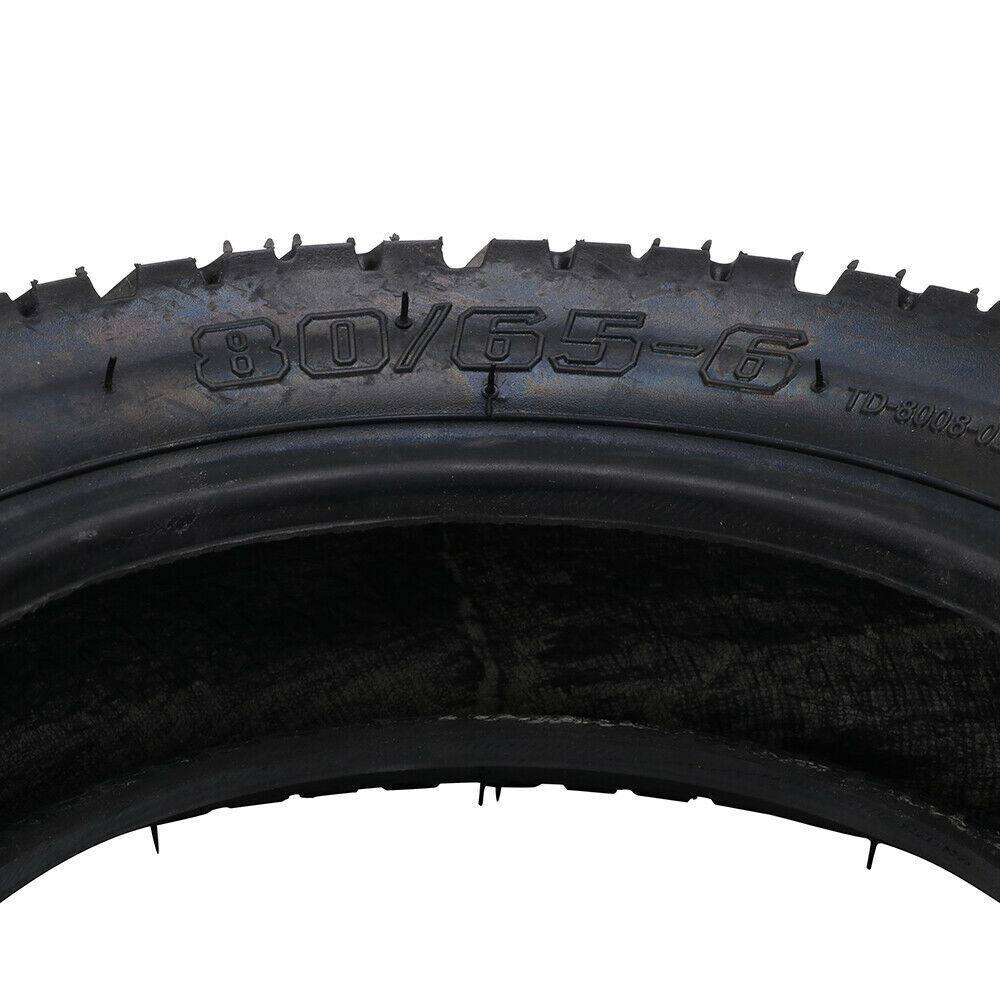 80/65-6 Tyre & Tube For Electric Scooter eScooter Go Karts ATV Quad - TDRMOTO