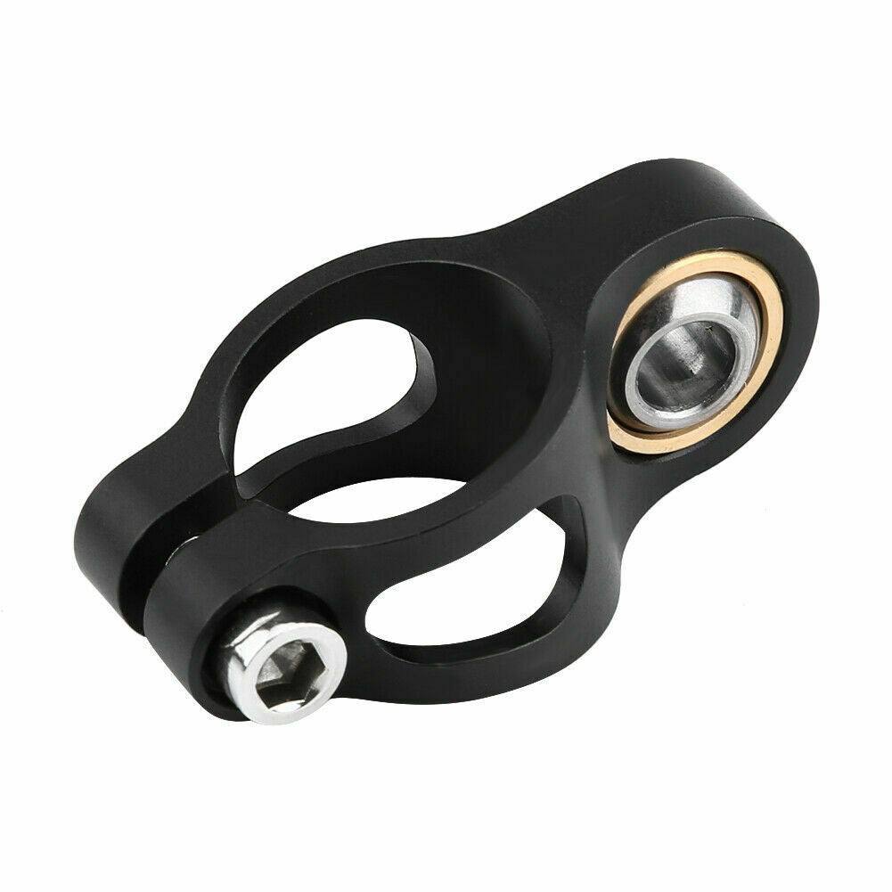 Black CNC Steering Damper Motorcycle Linear Stabilizer Reversed Safety Control - TDRMOTO