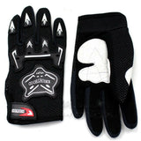 Adult Motocross MX Racing Gloves Off Road Riding Dirt Pit Trail Bike Atomik New Black - TDRMOTO