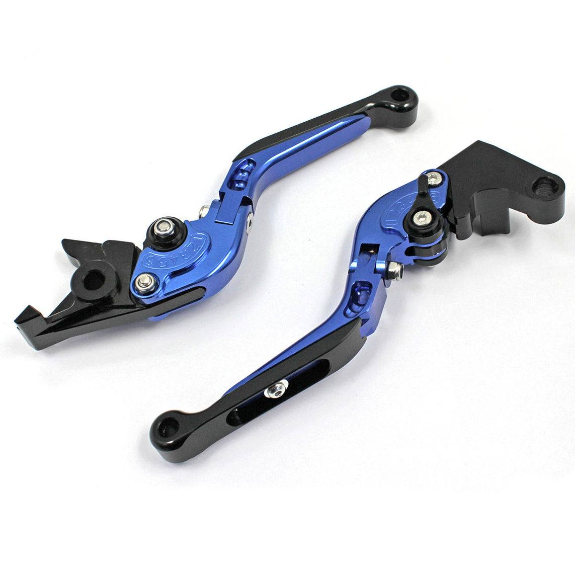 1 x Folding CNC Brake & Clutch Levers For Yamaha YZF R6 2005-2012 R1 2004-2008 - TDRMOTO