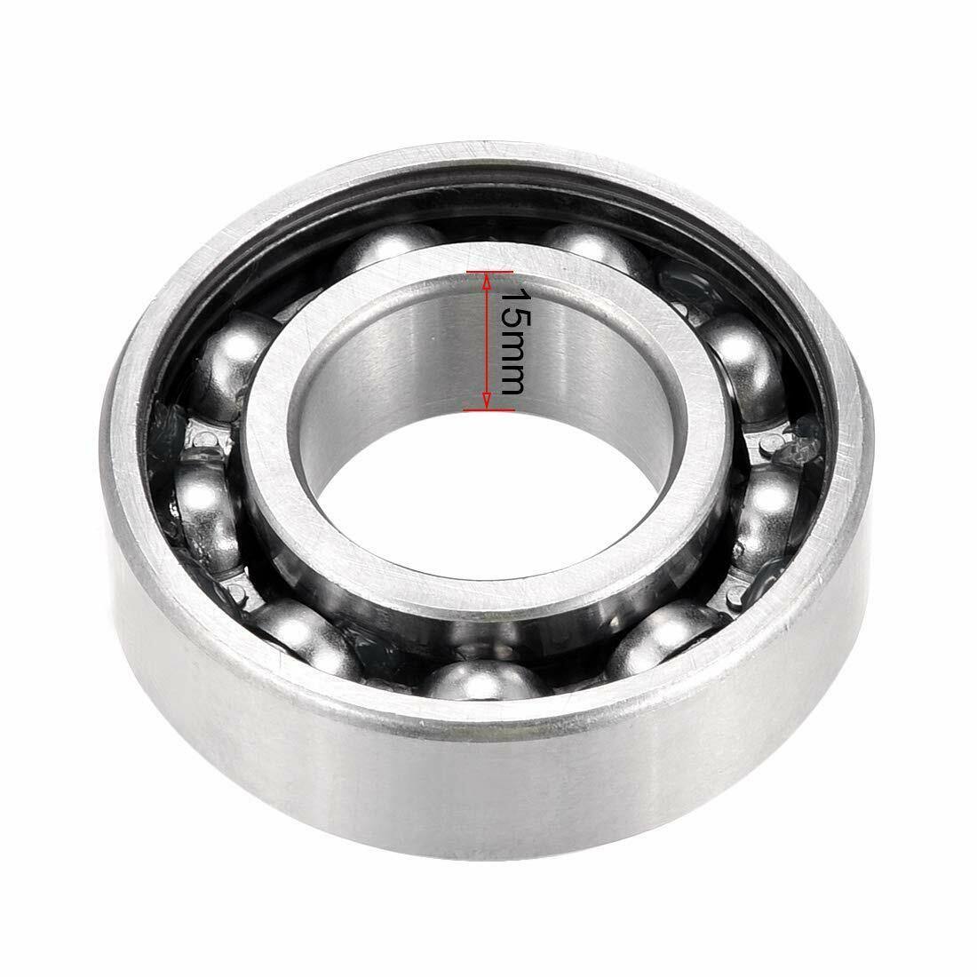 6205RS Deep Groove Double Rubber Sealed Motor Bearing 25mm x 52mm x 15mm F5X4 - TDRMOTO
