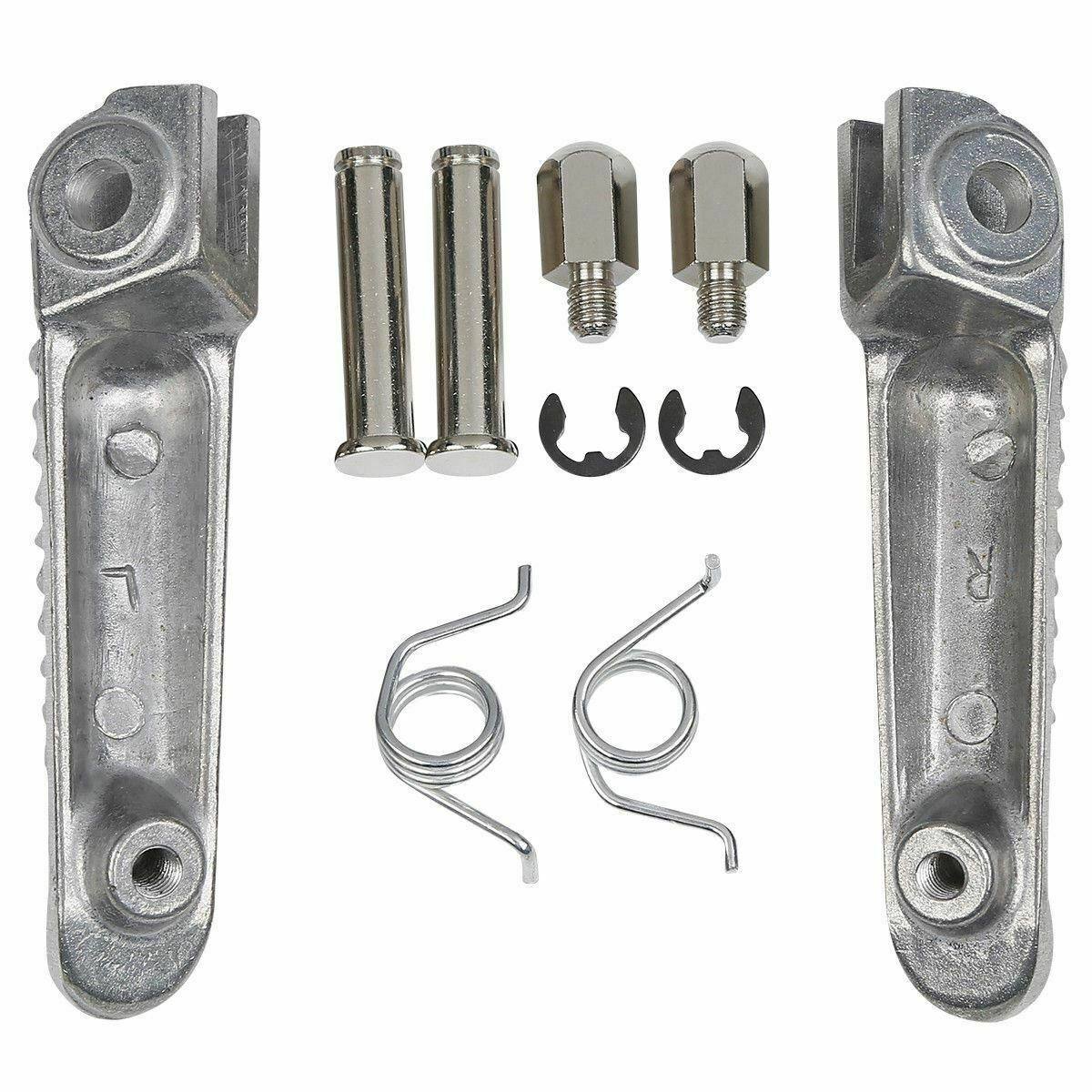 1999-2012 Yamaha YZF R1 YZF R6 Front Footrest Foot Pegs 2007 2008 2009 2010 2011 - TDRMOTO