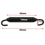 80mm Exhaust spring Pipe Muffler Springs Swivel 80mm Motorcycle AU STOCK - TDRMOTO