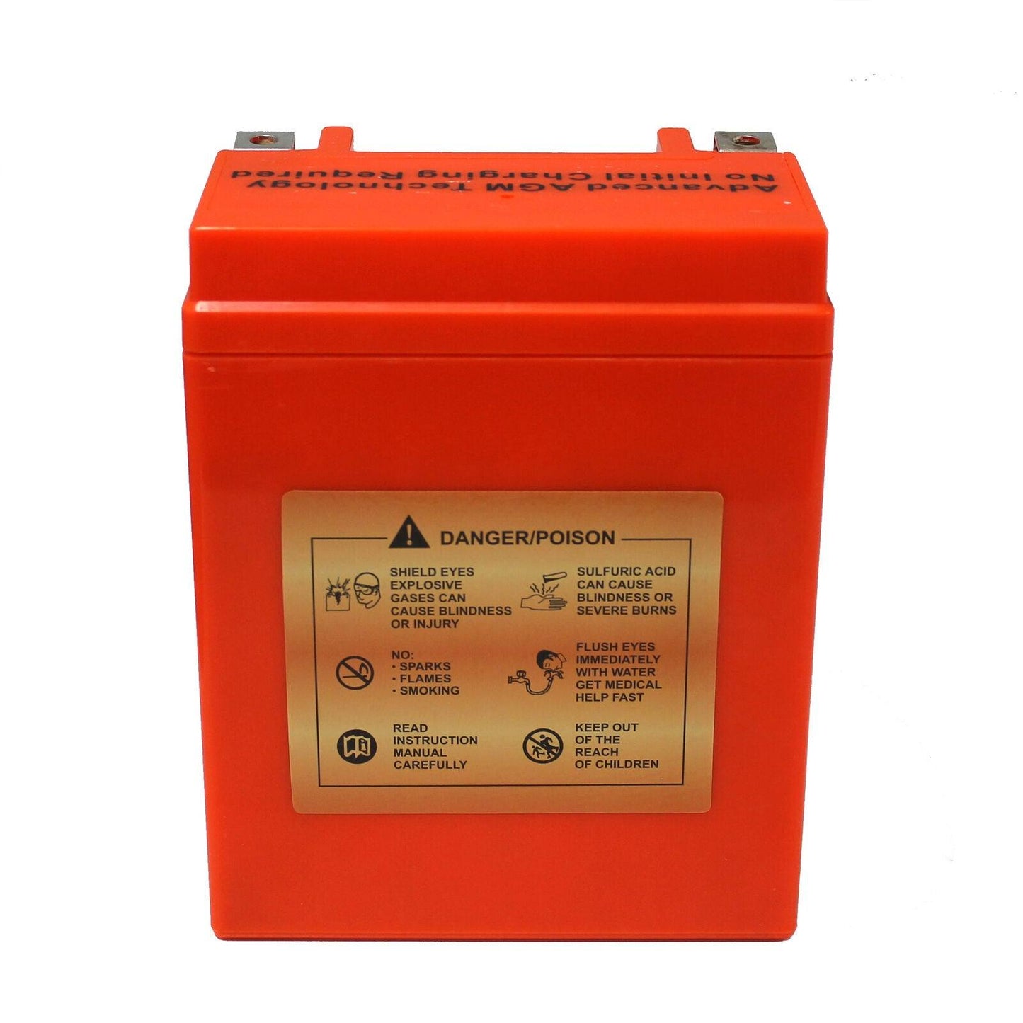 YB14A-A2/YTX14AH-BS 12V ATV/UTV Battery Honda Suzuki Polaris Kawasaki Yamaha - TDRMOTO