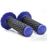 7/8" 22mm Dirt Pit Bike ATV Quad Motorcycle Handle Bar Protector Hand Grips BLUE - TDRMOTO