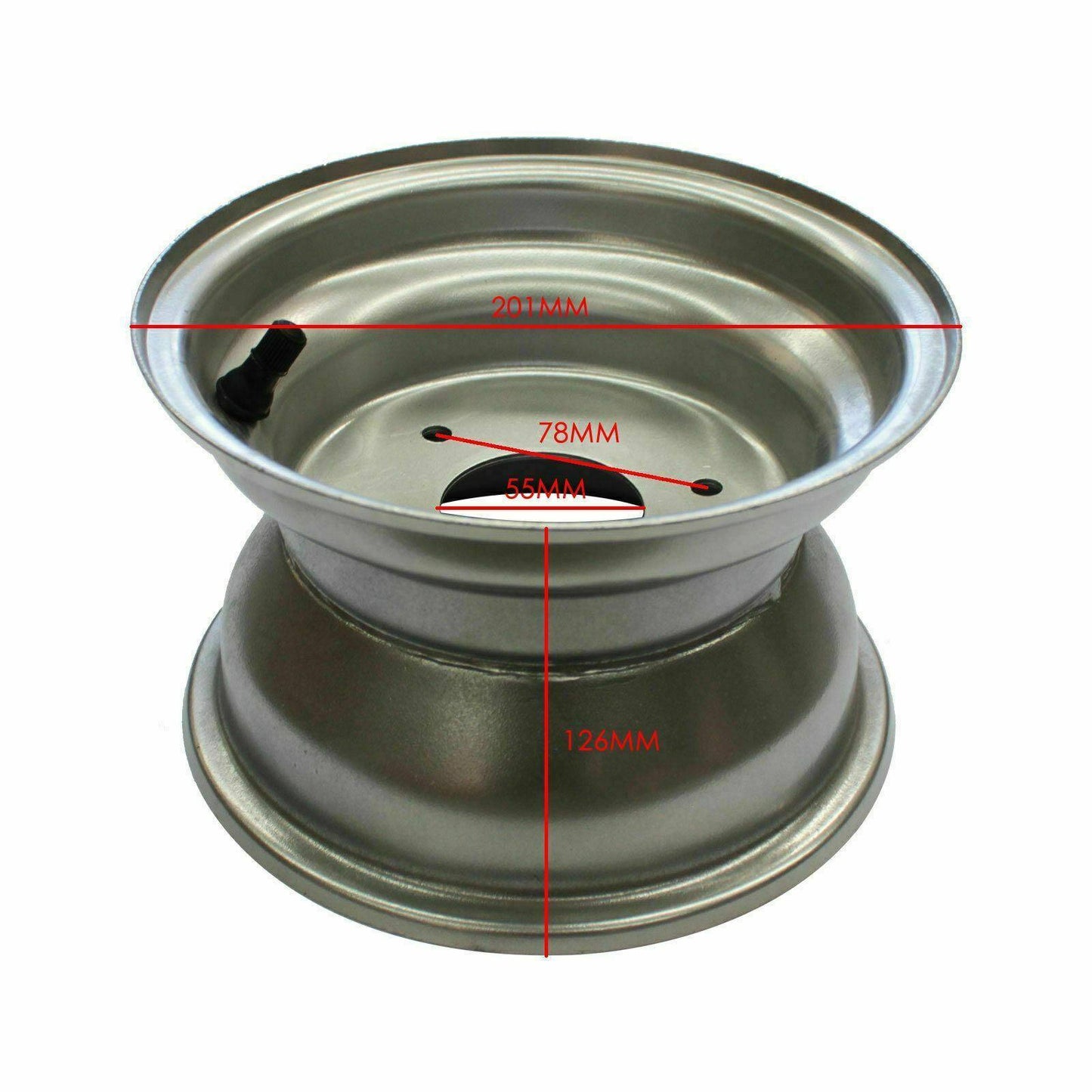 7" Inch Front Rear Wheel Rim ATV Quad Bike Dune Buggy Ride on Mower Go Kart - TDRMOTO