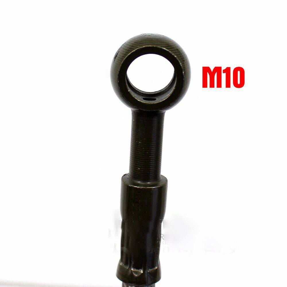 750mm Motorcycle/Quad Bike/Bugy/GoKart Hydraulic Brake Line Hose Cable with M10 Banjo - TDRMOTO
