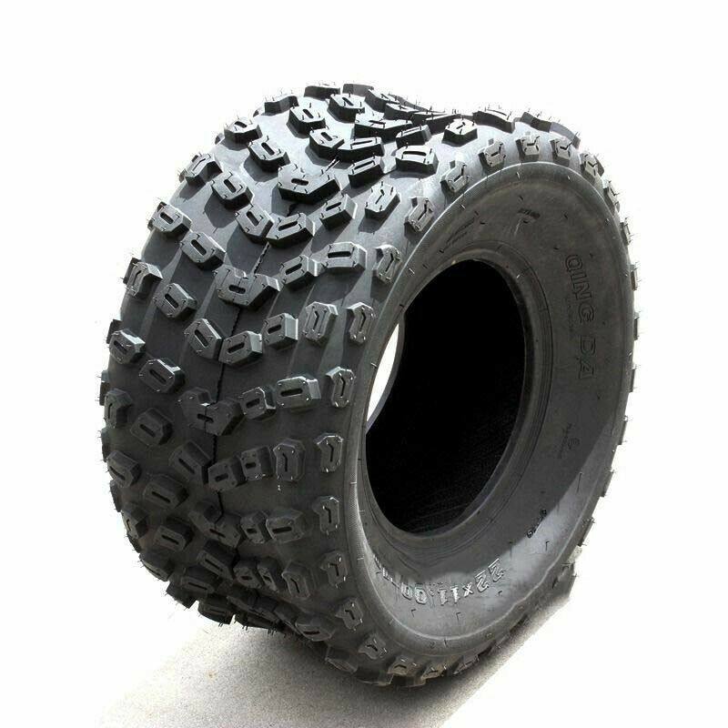 22x11-10 Inch Knobby 4PLY Tyre ATV UTV Quad Bike Go Kart Mower 300/400/600cc - TDRMOTO