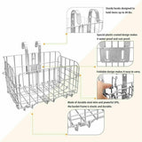 Foldable Bicycle Quick Release Bike Basket for Extra Storage Baskets - TDRMOTO