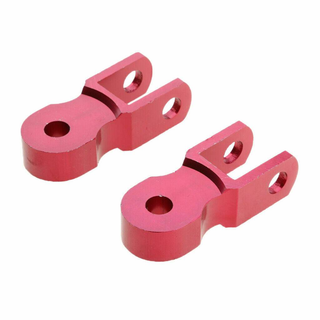 Height Extension Extender Rear Shock Absorber Riser Suspension ATV 72mm RED - TDRMOTO