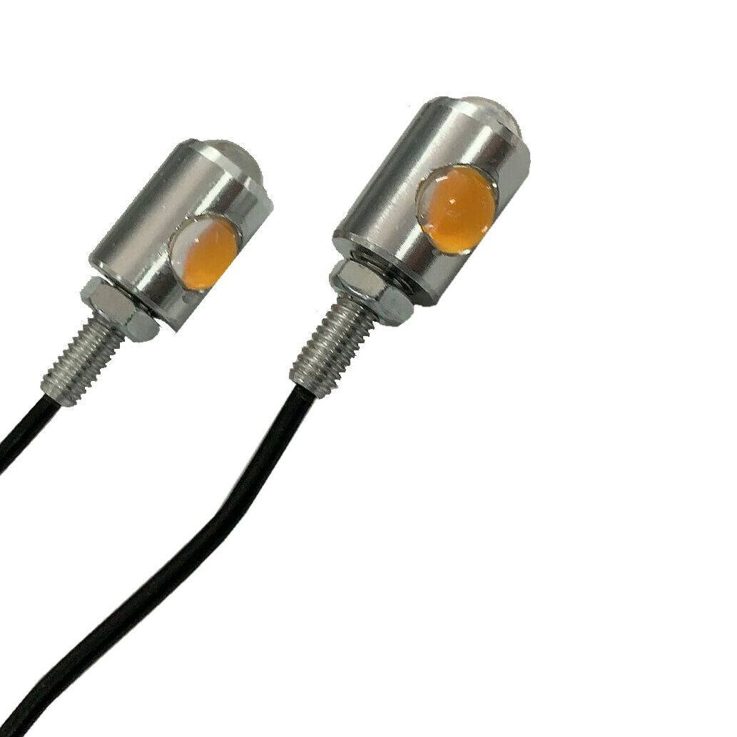 2 x LED License Number Plate Light Screw Bolt Bulbs For Car & Motorcycle - TDRMOTO
