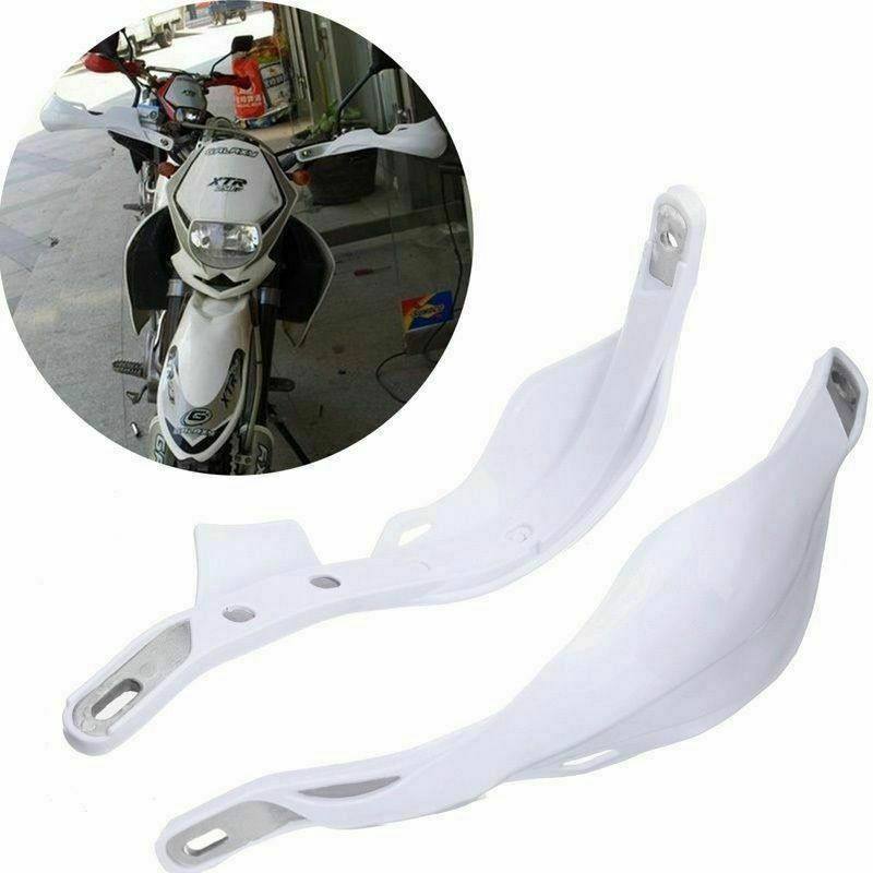 WHITE Motocross Hand Guards Motorcycle Dirt Bike Atv handguards for 22 28mm Bar - TDRMOTO