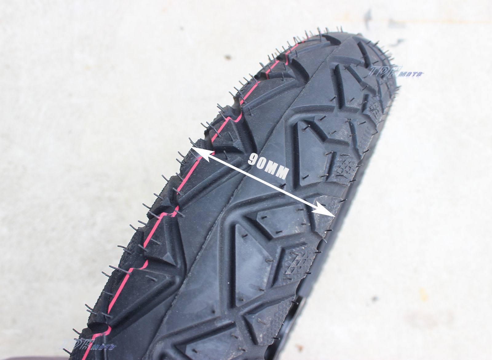 Set of Horse Sulky JOG Cart Buggy Wheels/Tires 90/90-17 Inch Wheel 12mm Axle - TDRMOTO