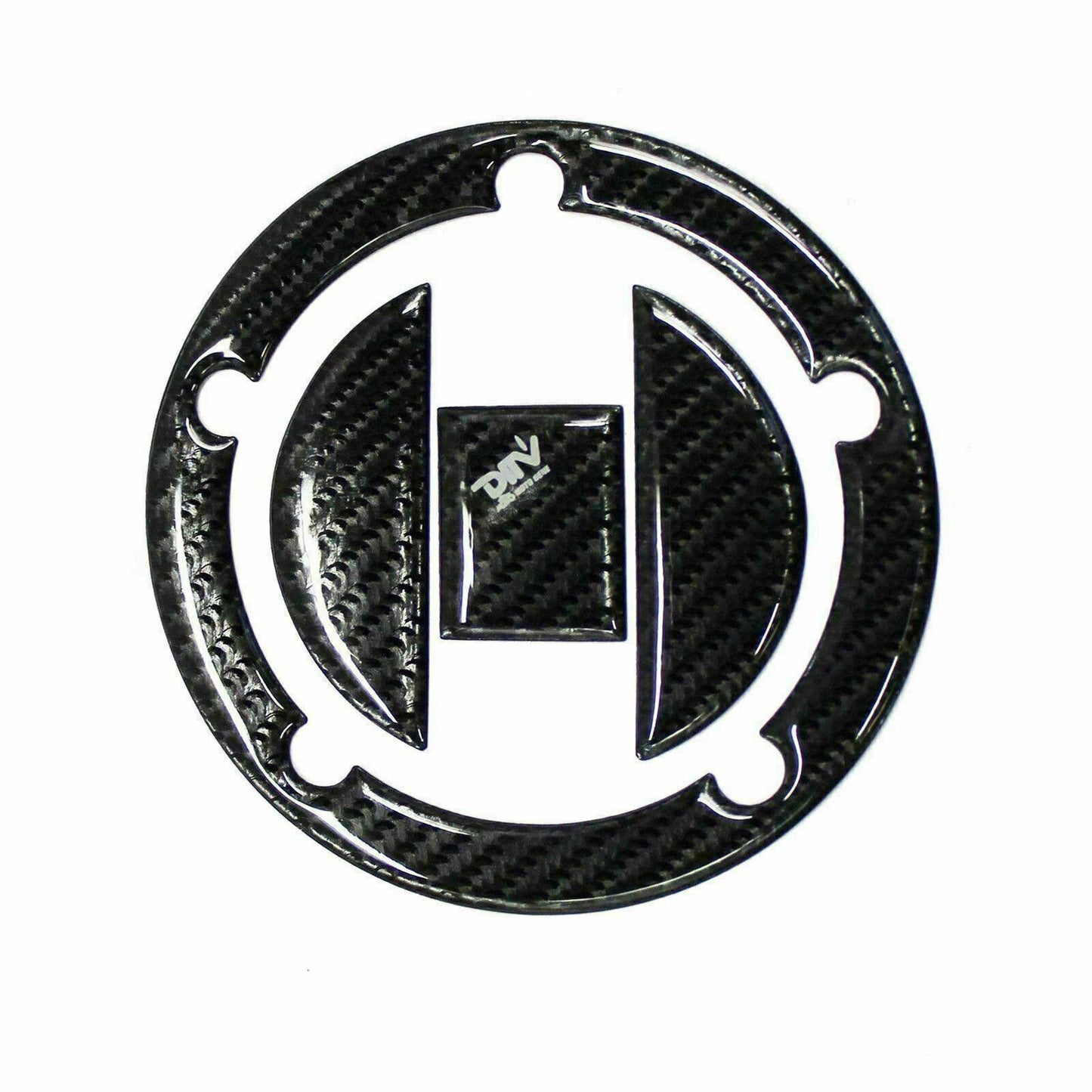 3D Carbon Fiber Gas Cap Tank Cover Pad Sticker For Suzuki GSXR1000 2003-2015 Hot - TDRMOTO