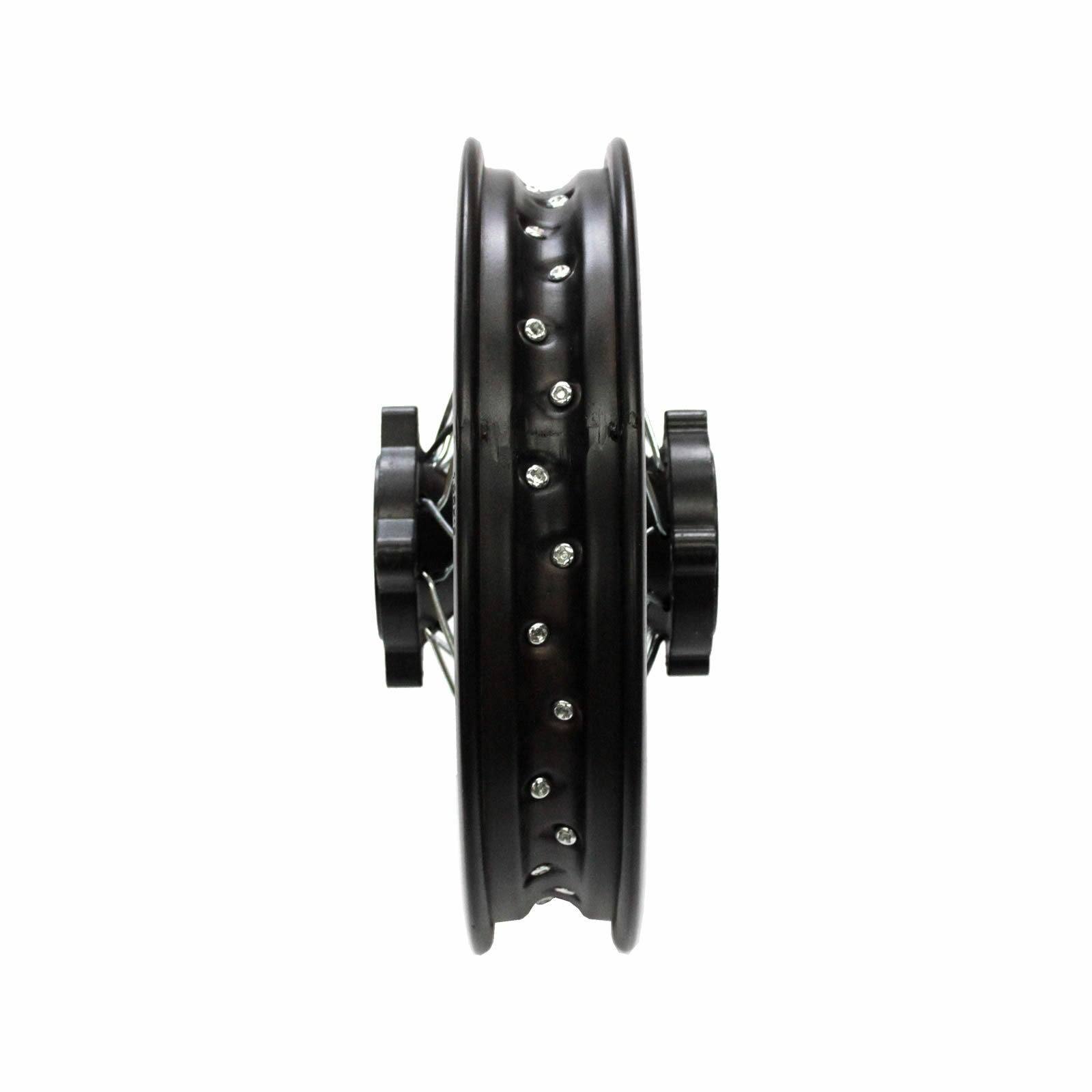 1.85-12 12mm Axle Rim 80/100-12 Tyre 70cc 110cc 125cc Dirt Pit Pro Trail MX Bike - TDRMOTO
