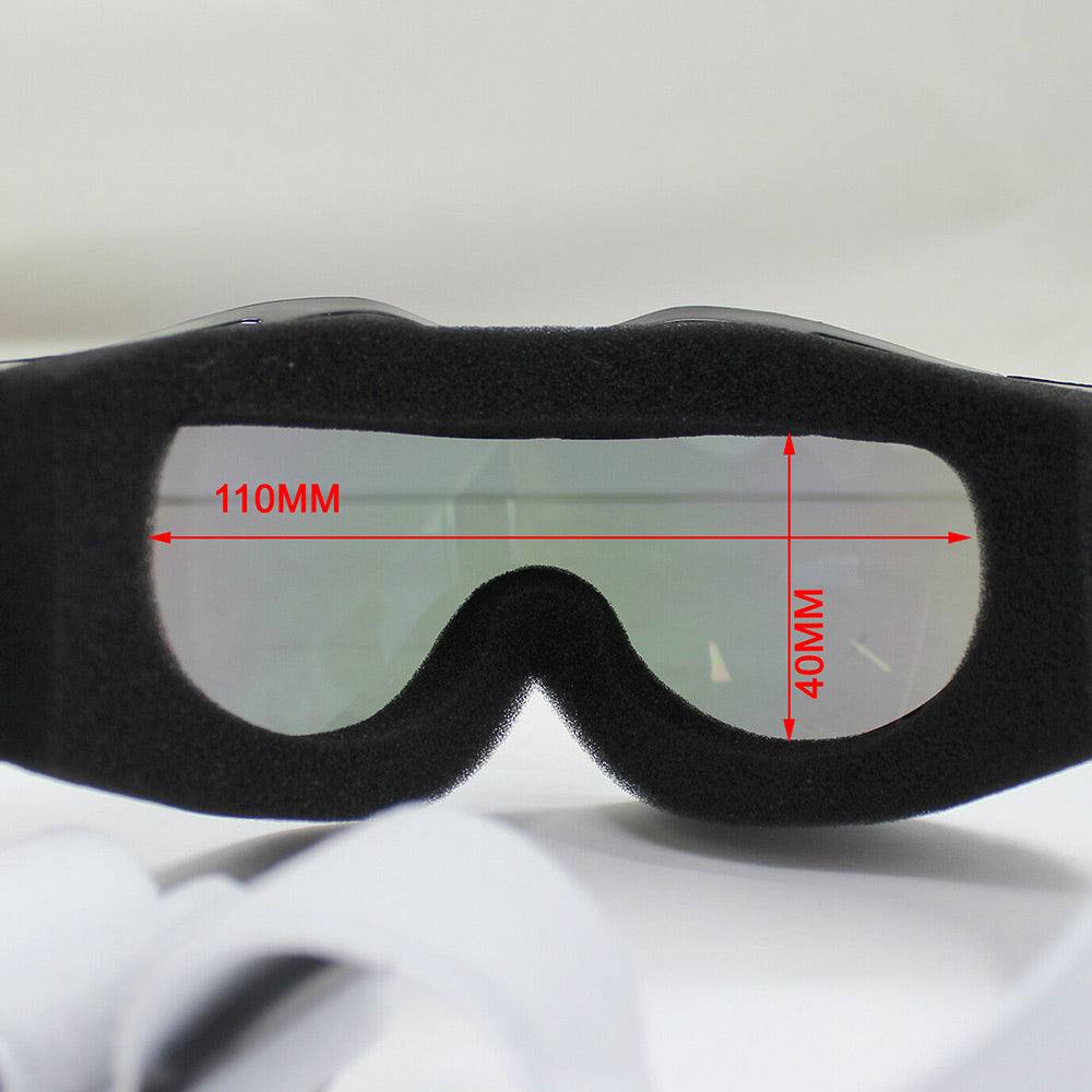 Kids White Goggles Tinted Lens For Outdoor Motor Sports Cycling Skiing Skateboarding - TDRMOTO