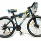 26" Blue Aluminium Frame 21 Speed Bicycle Mountain Bike Bicystar - TDRMOTO