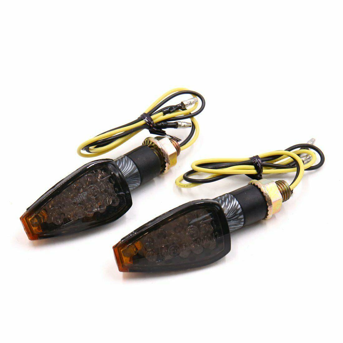2x Mini LED Indicators Motorcycle Motorbike LED Blinkers Honda Suzuki Yamaha KTM - TDRMOTO
