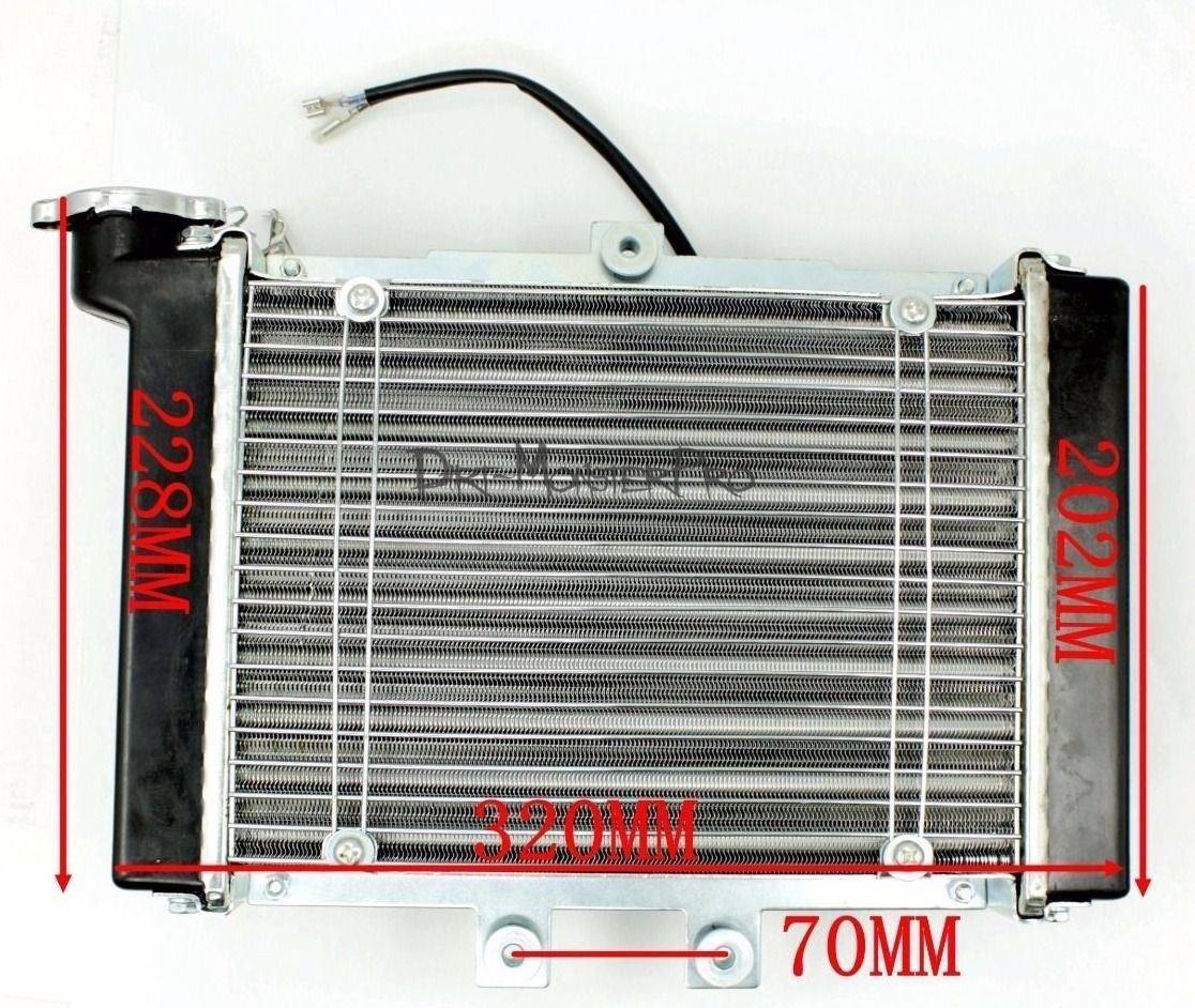 Radiator Engine Cooler Fan for 150CC 200CC 250CC ATV QUAD BIKE GO KART BUGGY - TDRMOTO