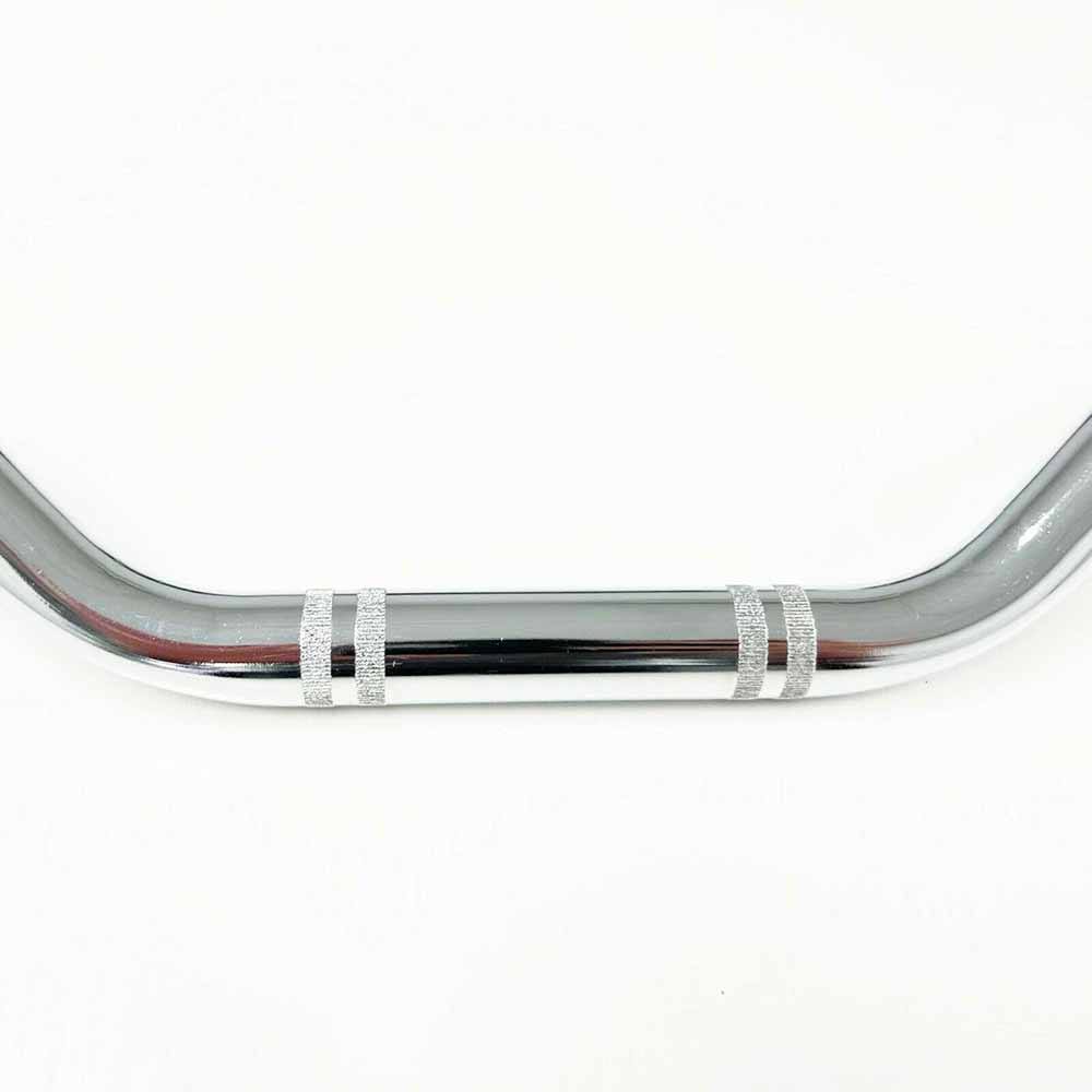 Universal 7/8" 22mm Chrome Motorcycle Drag Bars Handlebar For Honda Kawasaki - TDRMOTO