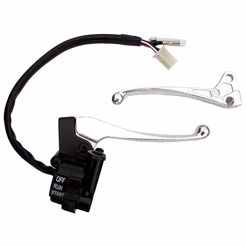 PW50 Aftermarket Brake Lever Throttle Cable Hand Grips - TDRMOTO